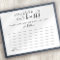Share a Memory Simple Funeral Attendance Card