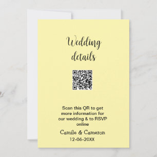 Share and tag scan QR code photo website email Invitation