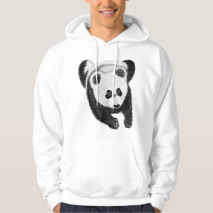Share Down Panda Hoodie