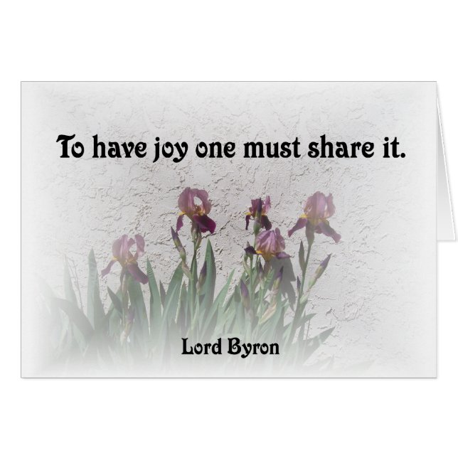 Share Joy (Front Horizontal)