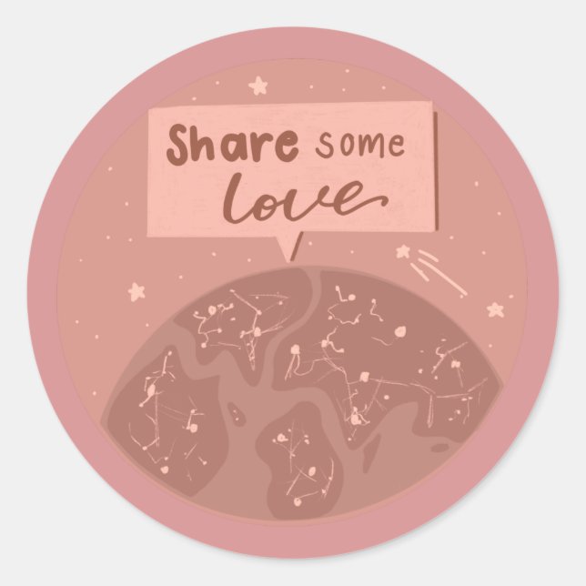 Share some Love Sticker (Front)