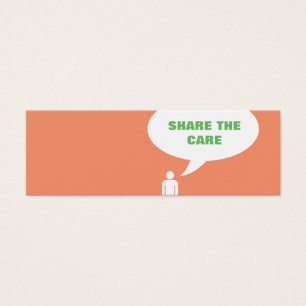 share the care speech bubble referral