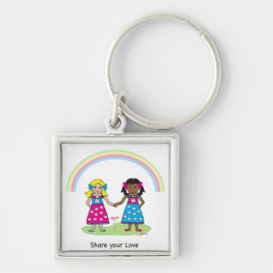 Share the Love - Equality for All Key Ring