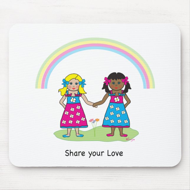 Share the Love - Equality for All Mouse Pad (Front)