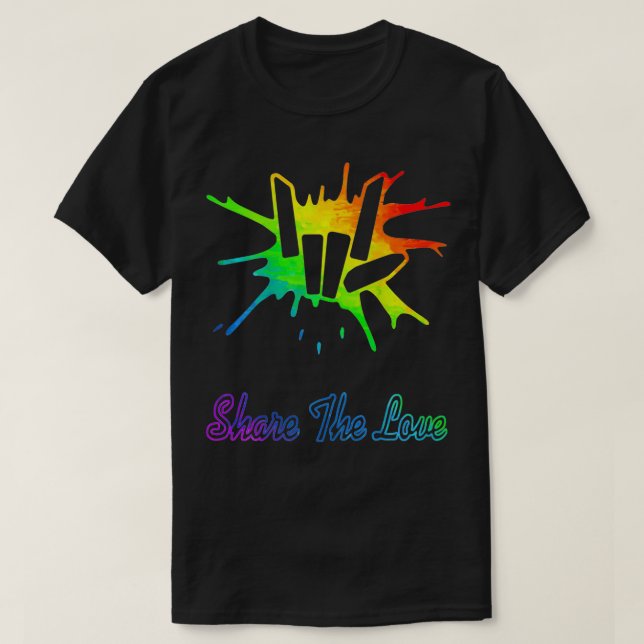 Share the Love for Boys and Girls  T-Shirt (Design Front)