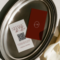 Share the Love QR Code Monogram Wedding