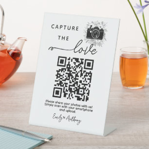 Share The Love Wedding Photo Share QR Code Sign