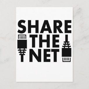 Share the Net Postcard