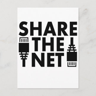 Share the Net Postcard