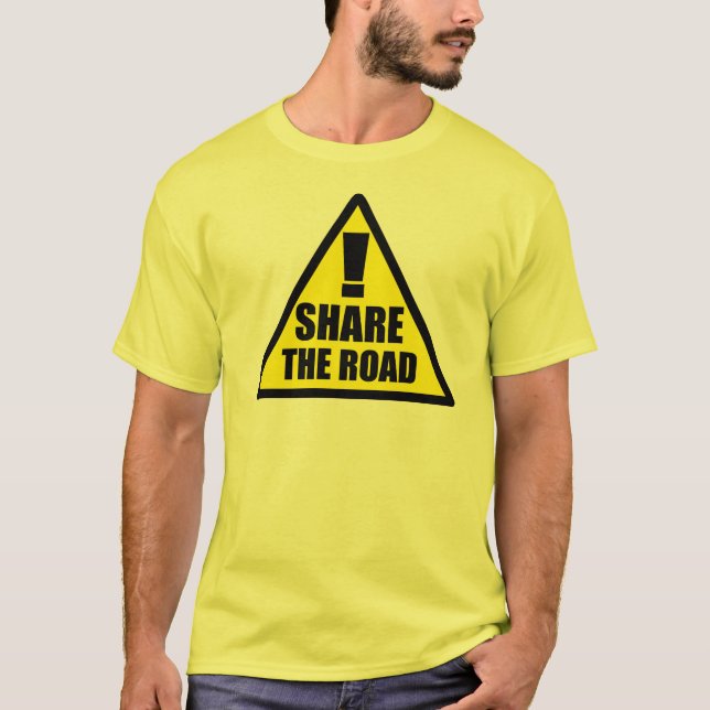 Share The Road - Bicycle Shirt (Front)