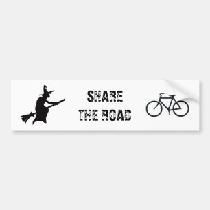 Share the road bumper sticker