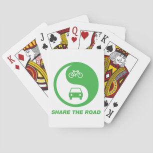 Share the Road Playing Cards