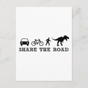 Share the Road Postcard