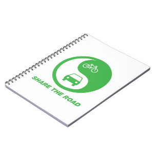 Share the Road Spiral Notebook