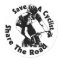 Share The Road Sticker