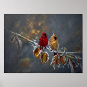 "Share The spirit" Cardinals by Jason Street Poster