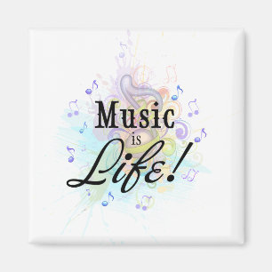 Share your love of music with this adorable magnet