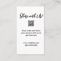 Share your picture scan QR code add website email 