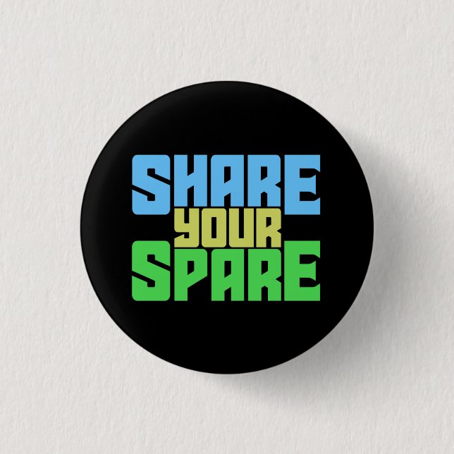 Share Your Spare a Living Kidney Donation 3 Cm Round Badge (Front)
