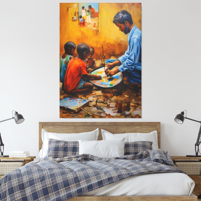  Shared Canvas Dreams Print (Insitu(Bedroom))