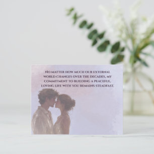 Shared Future & Growth Love Quote Postcard Build