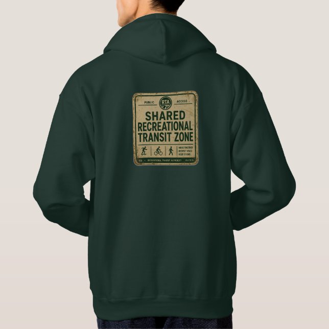 Shared Recreational Transit Zone R.T.A. Hoodie (Back)