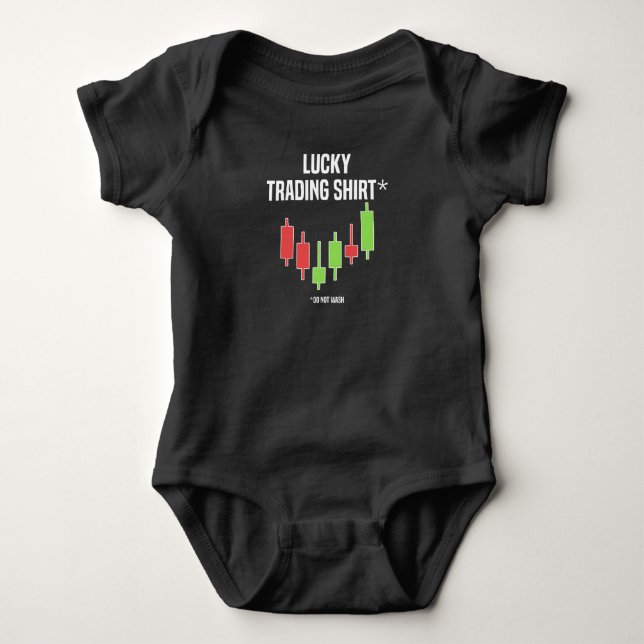 Shareholder Candle Stock Exchange Stock Market Baby Bodysuit (Front)