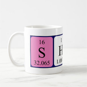 Shari periodic table name mug