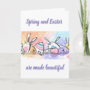 SHARING "EASTER" WITH "YOU" IS BEAUTIFUL HOLIDAY CARD