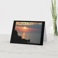 Sharing in Your Sorrow  Beach Sympathy