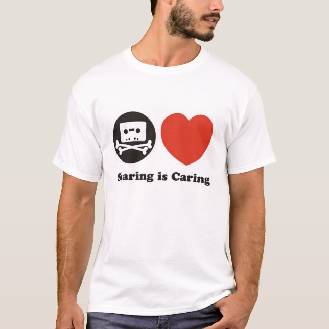 Sharing Is Caring! T-Shirt (Front)