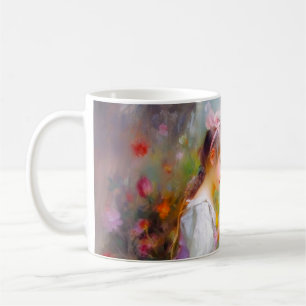 Sharing Roses and Friendship Coffee Mug