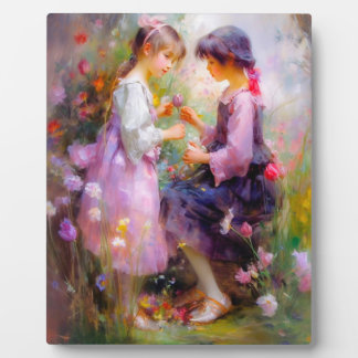 Sharing Roses and Friendship Plaque