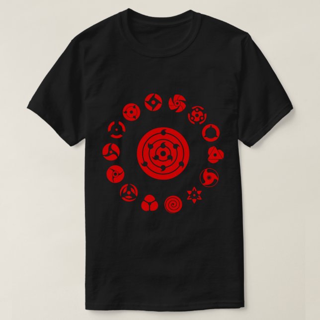 Sharingan T-ShirtSharingan Eye Master T-Shirt_by s T-Shirt (Design Front)