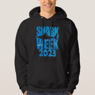 Shark 2023 Week Passion Shark Ocean Animal Sea Hoodie