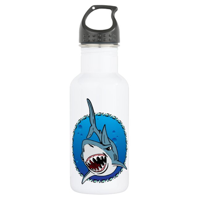 SHARK! 532 ML WATER BOTTLE (Front)