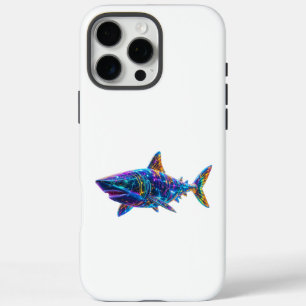 Shark - A Bright Art iPhone 16 Pro Max Case