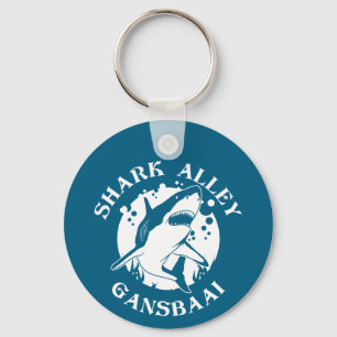 Shark Alley - Gansbaai Shark Scuba Diving Key Ring