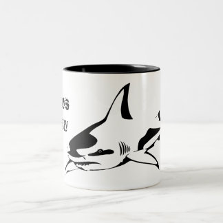 Shark - Always Hungry Two-Tone Coffee Mug