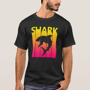 Shark Animal Retro Costume T-Shirt