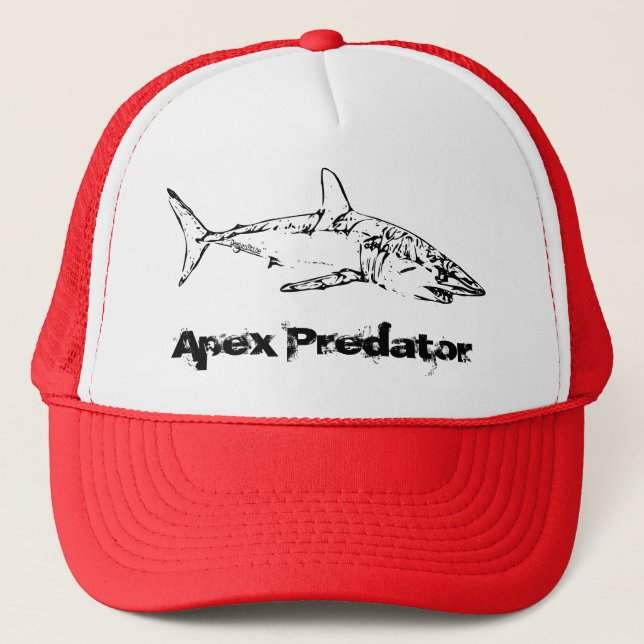 Shark Apex Predator Trucker Hat (Front)