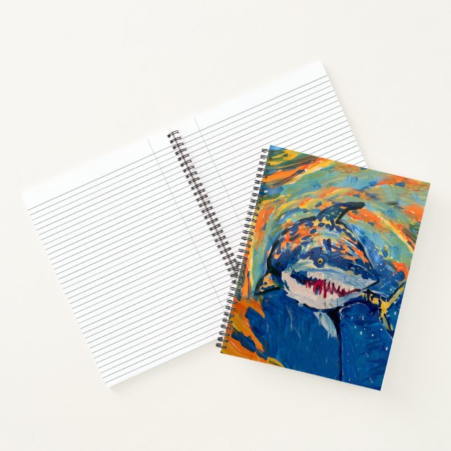 Shark "Art by Kids" Notebook (Inside)