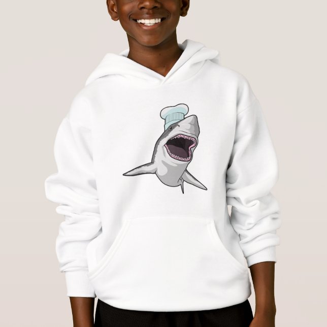 Shark as Cook with Chef hat (Front)