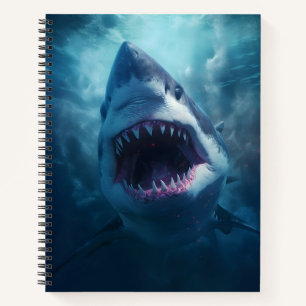 Shark Atacck Awesome Ocean Sea Animal  Notebook