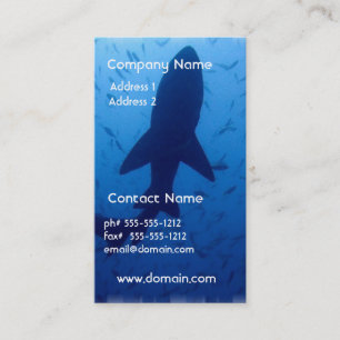Shark Attack Business Card