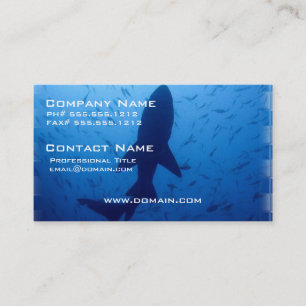 Shark Attack Business Card