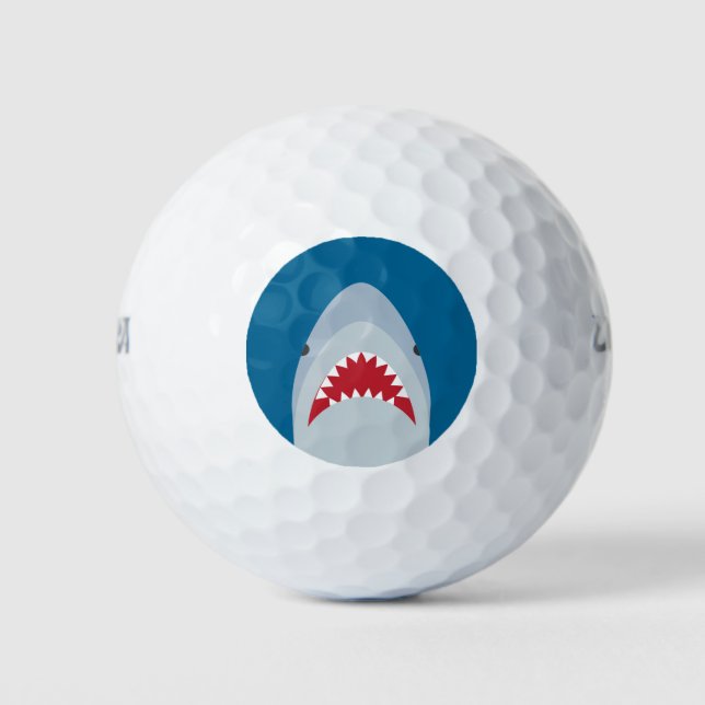 Shark Attack Golf Balls (Front)