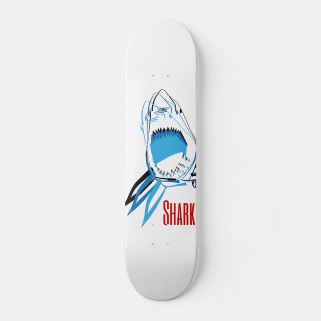 Shark Attack Skateboard (Front)