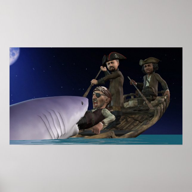 Shark Attack - Small Poster (Front)