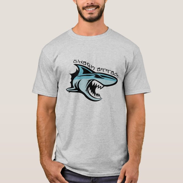 shark attack T-Shirt (Front)